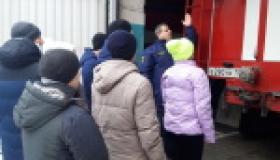 Экскурсия в пожарную часть